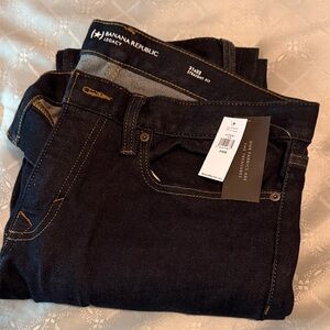 Banana Republic Men's Indigo Straight Fit Jeans 31x32
